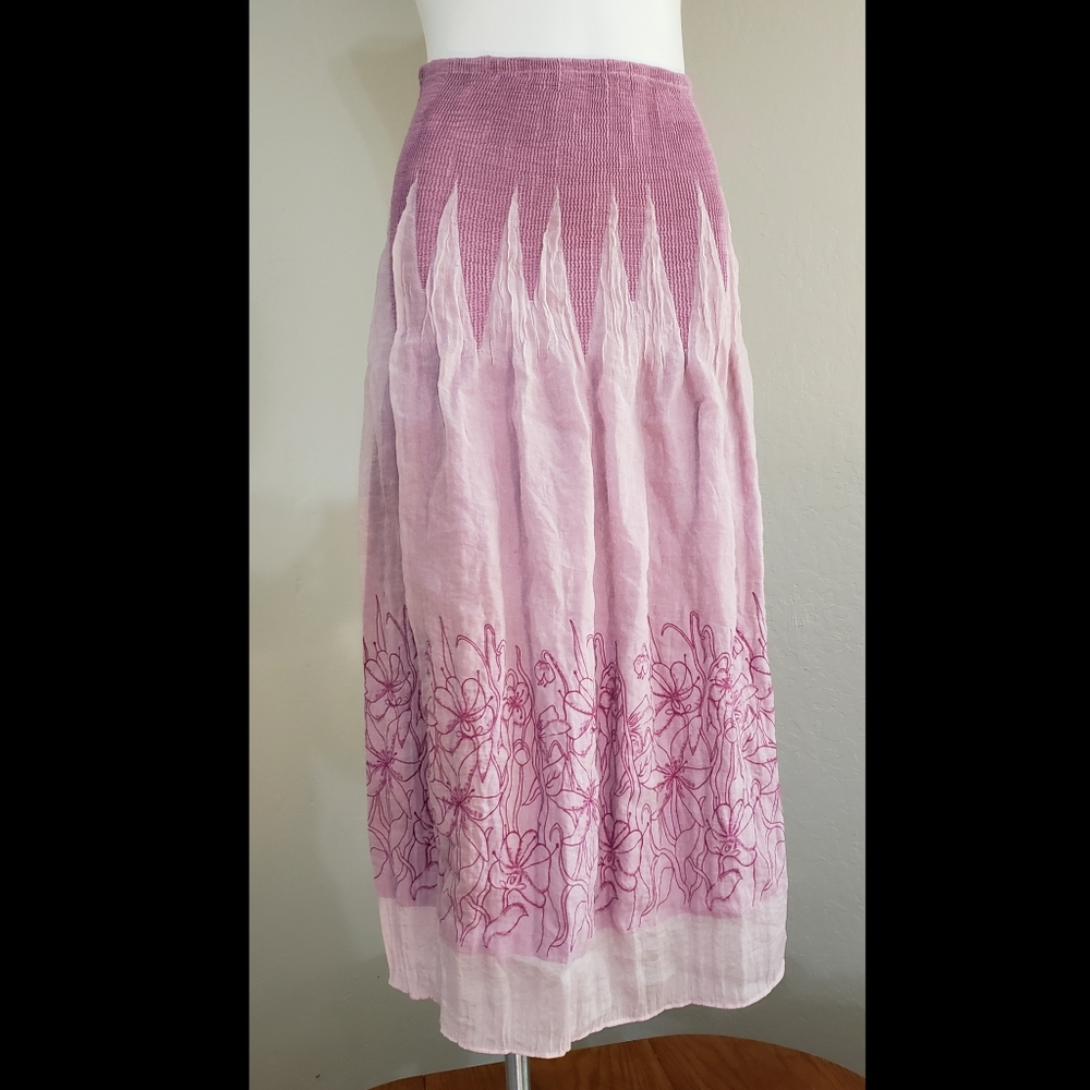 Mauve skirt